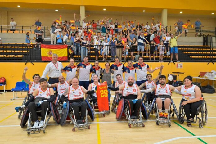 rugby España silla