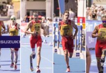 Cuatro medallas para el triatlón paralímpico español en las Series Mundiales de Hamburgo