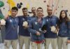 Plata de Javier Aguilar y bronce de Guille Pelegrín en la Copa del Mundo de escalada paralímpica