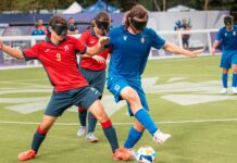 España cae ante Italia y se complica las semifinales en el Europeo de fútbol para ciegos