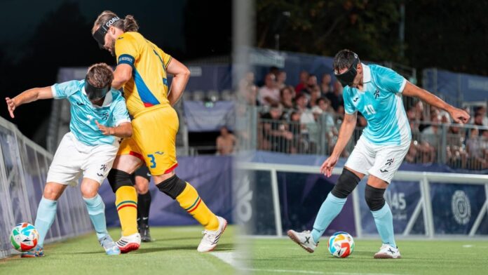 Fútbol ciegos España Rumanía