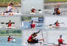 Once españoles, a escena en el Mundial de piragüismo paralímpico en Poznan