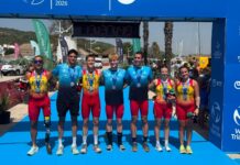 Seis medallas para España en la Copa del Mundo de Alhandra de triatlón paralímpico