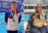 Jacobo Garrido, Delia Fontcuberta y el relevo español se bañan en oro en el Europeo de natación