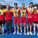 Cinco medallas para España en la Copa del Mundo de triatlón paralímpico en Chiba