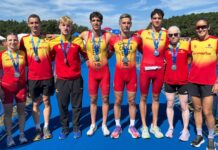 Cinco medallas para España en la Copa del Mundo de triatlón paralímpico en Chiba